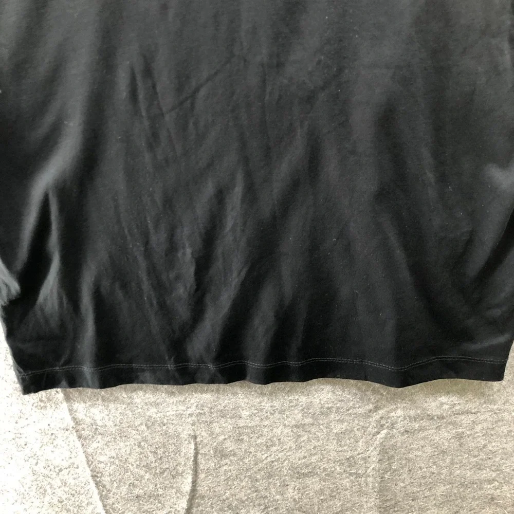 Banana Republic Luxe Touch Performance Polo Shirt Mens M‎ Black Short Sleeve